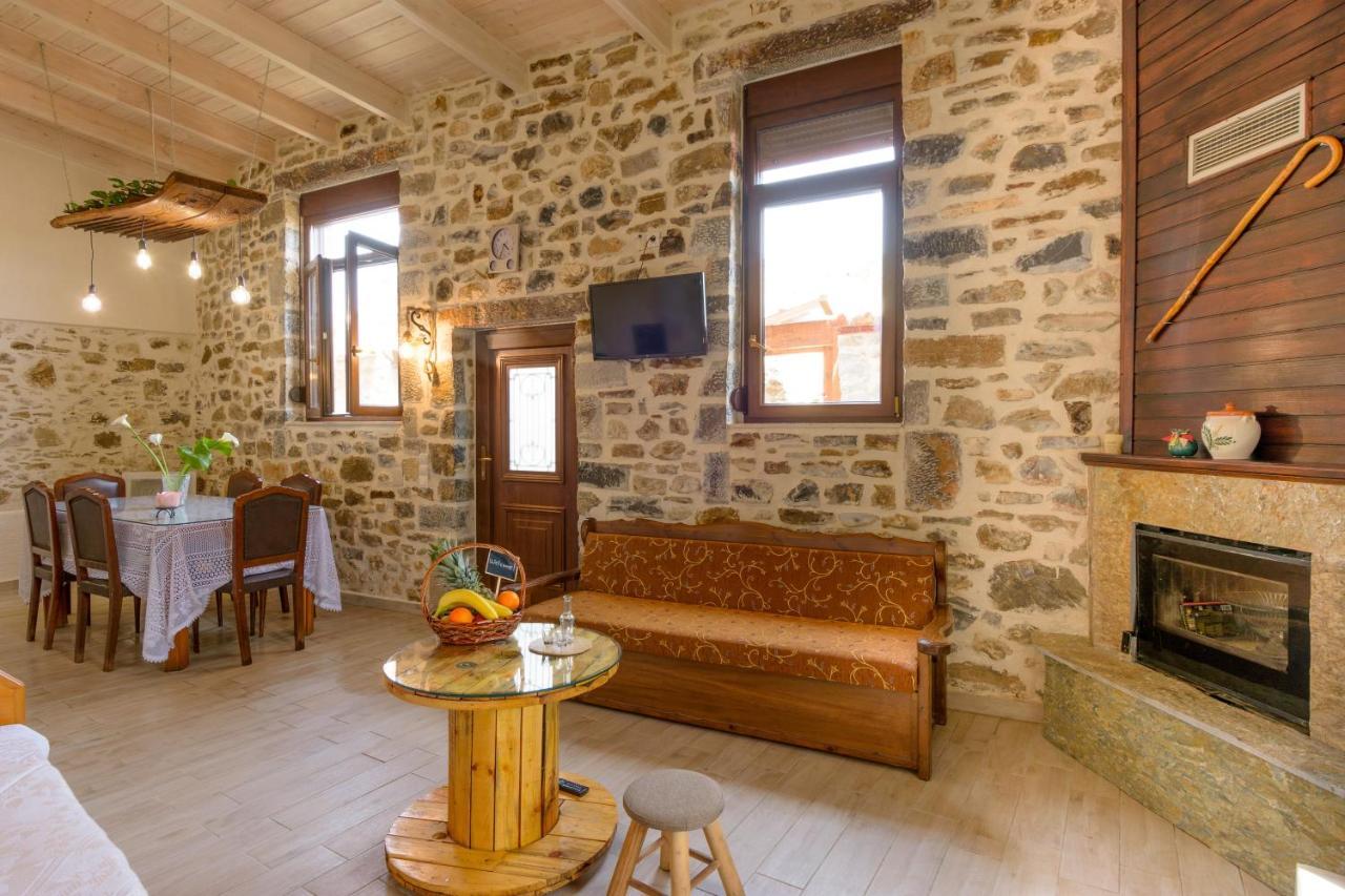 Platipodi Stone House Villa Nikithianos Exterior foto